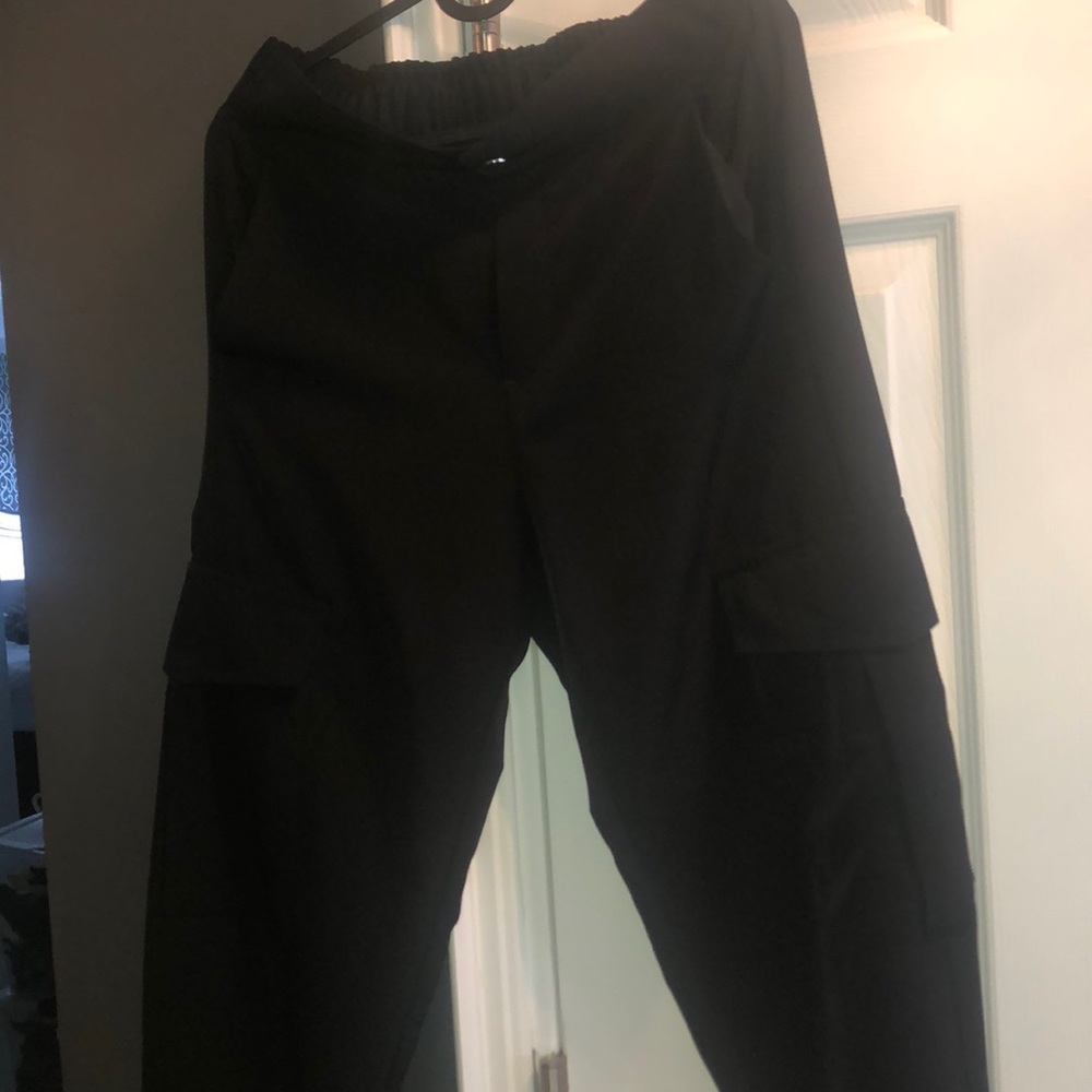 Zara black cargo pants